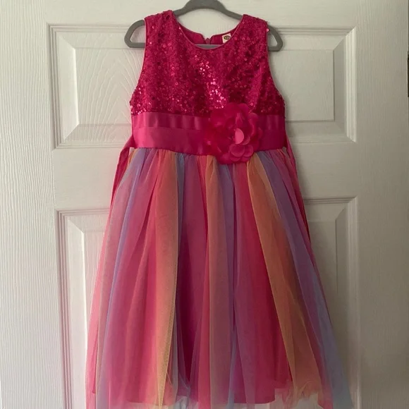 sequin dress 5t Cat & Jack Toddler Girls' Lilac Tulle Sequin Bunny Rabbit Dress 12M, 18M, 5T